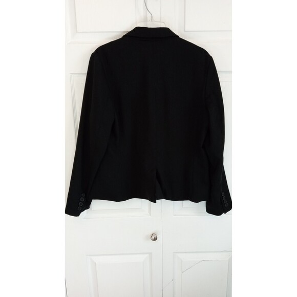 a new day black blazer novelty inside faces print - Picture 6 of 6